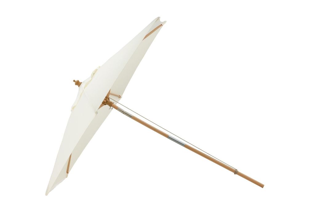 Corypho parasol avec fonction d'inclinaison blanc. Image du produit 