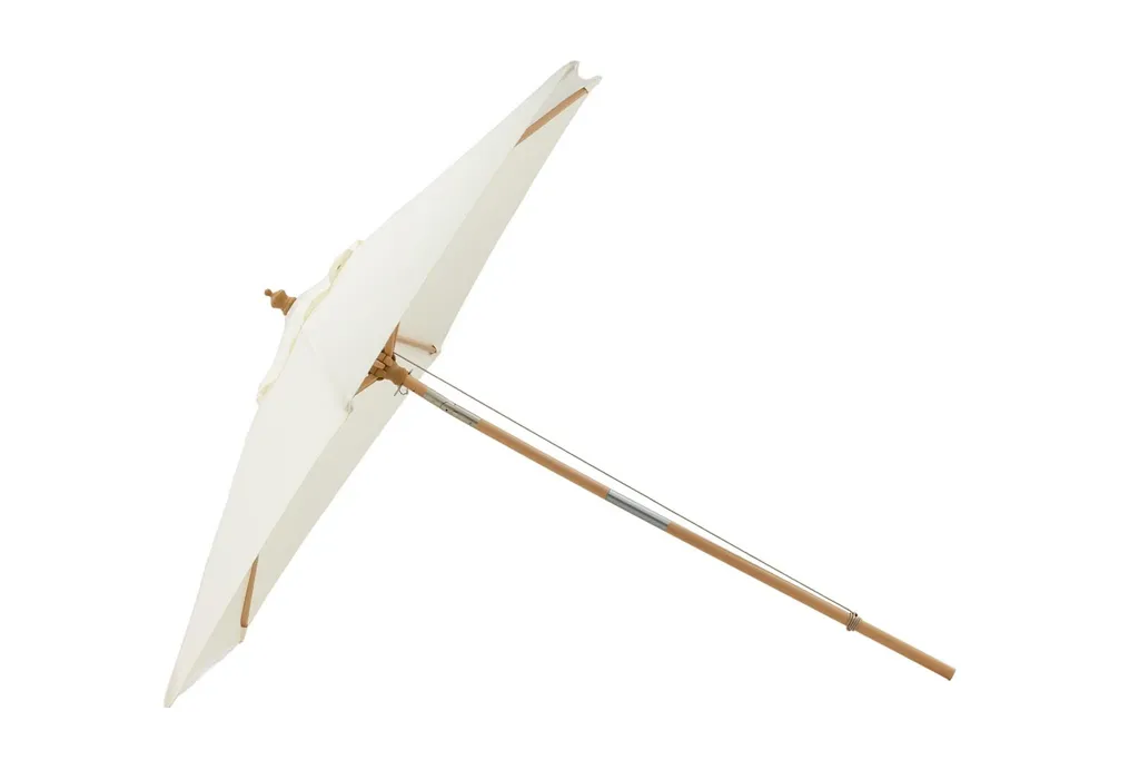 Parasol inclinable Corypho blanc avec toile traitée anti-UV haute qualité