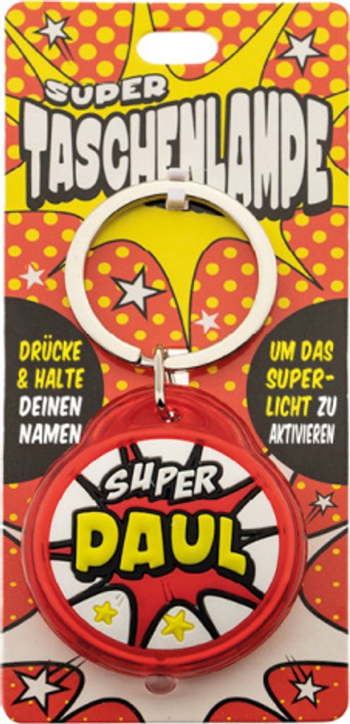 Super Taschenlampe f. Kinder Paul