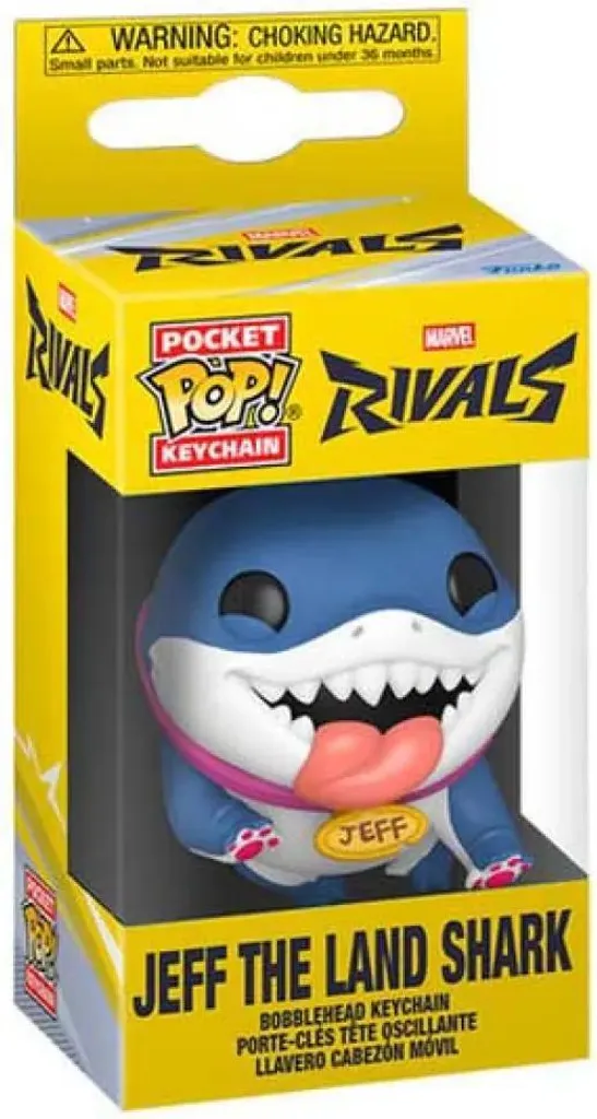 Porte-clés Marvel Jeff Roast Goose Funko POP : Finition Détallée 4 cm