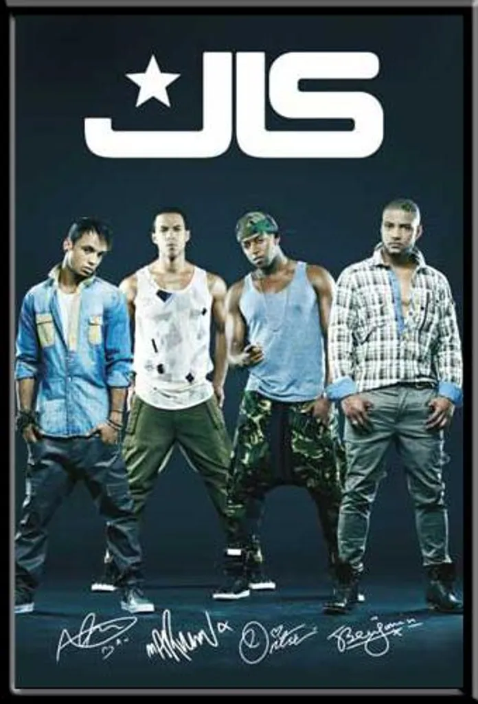 Quadro JLS Music Poster con Cornice Professionale Shinsuke Nera