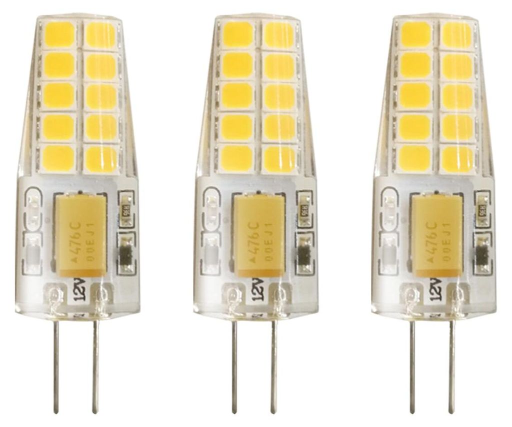Kobi G4 LED Stecklampe 2W 230lm 4000K 12V 3 Stück
