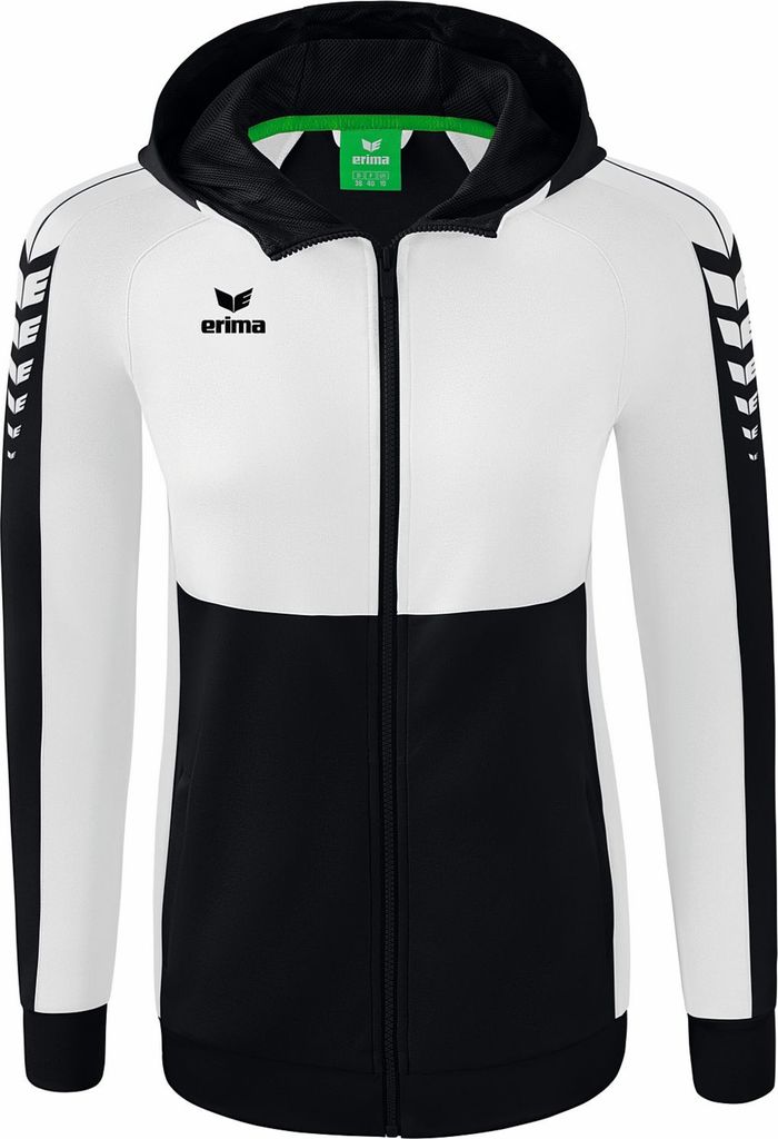 Erima Six Wings Trainingsjacke mit Kapuze, mehrfarbig