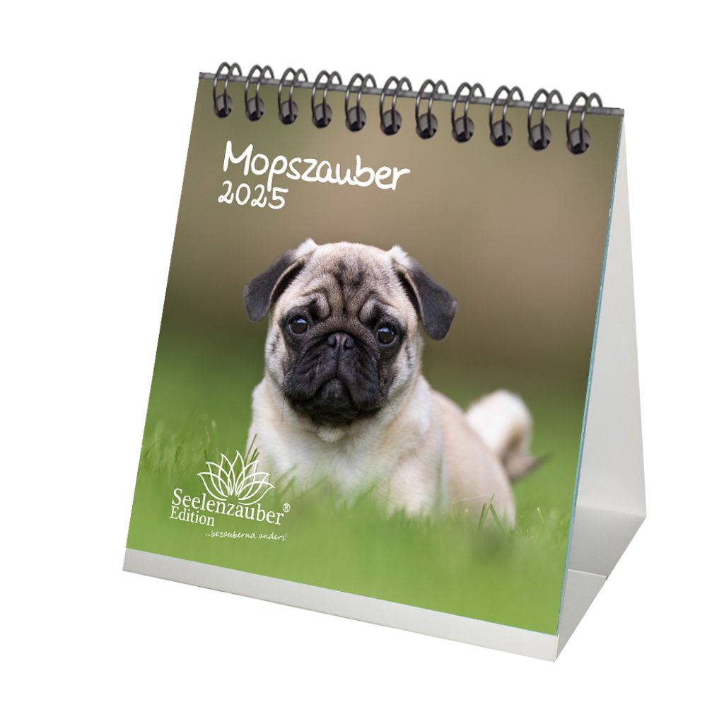 Mopszauber Kalender für 2025 Format 10cm x Kaufland.de