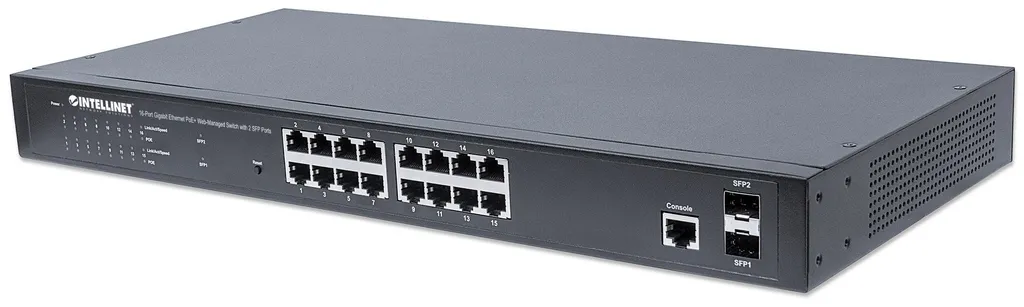 Commutateur PoE+ 16 ports pour Vidéosurveillance IP et Bornes WiFi