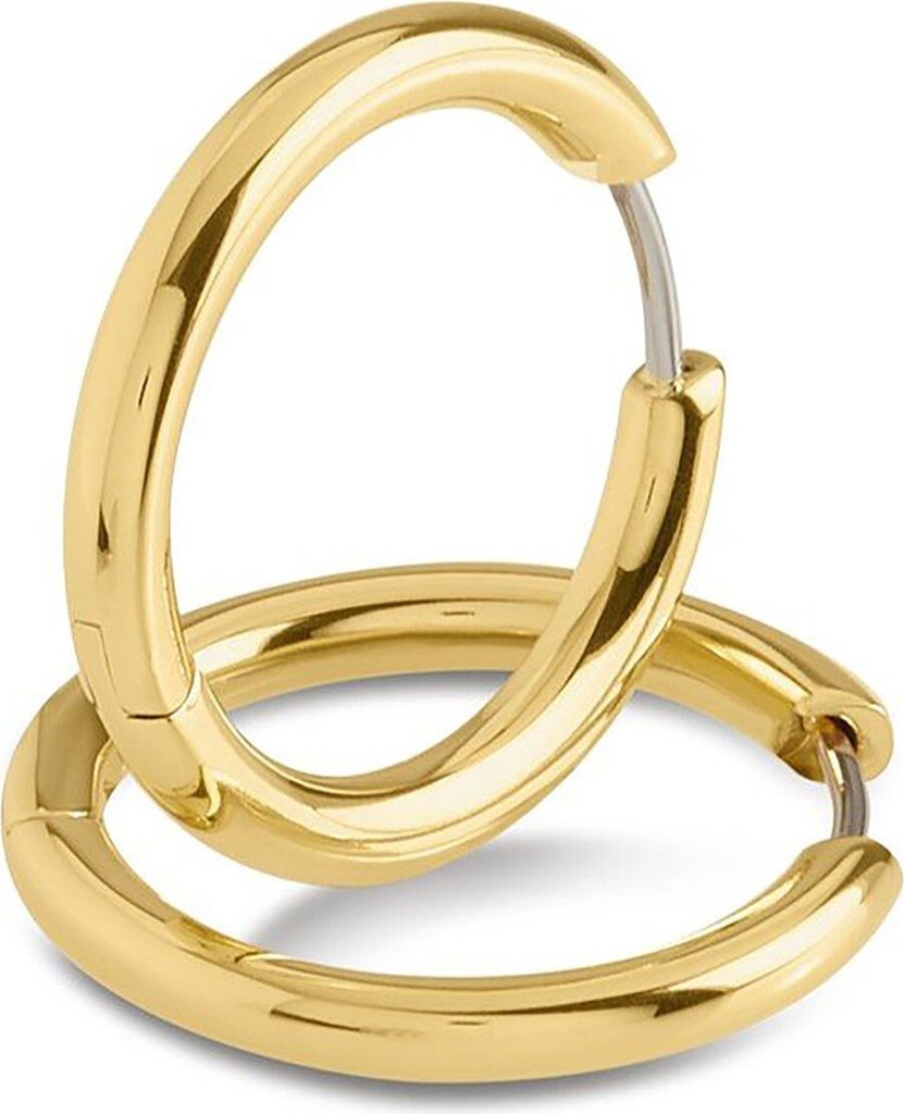 BOCCIA Damencreolen Reintitan Goldfarben 23 mm 05072-02