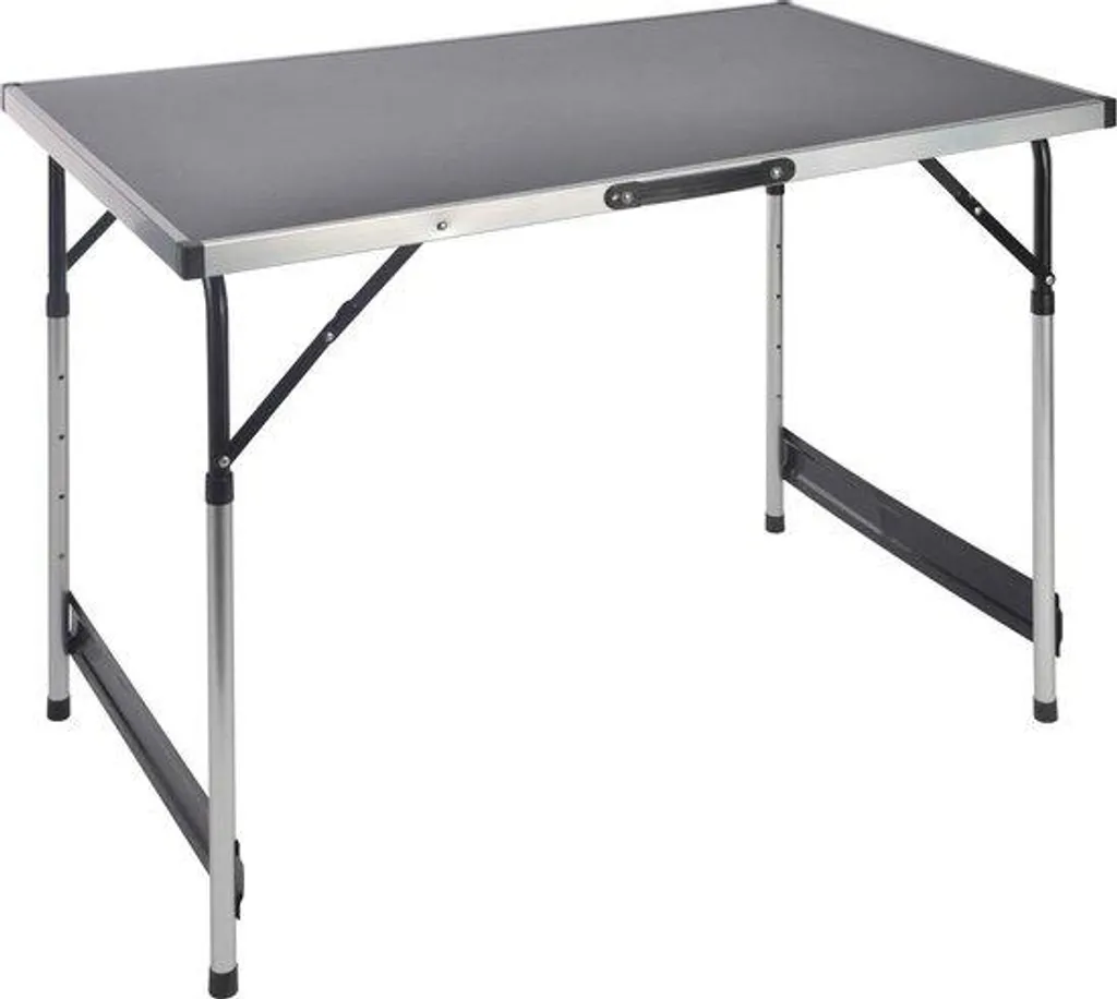Table de camping stable 100x60 cm - Finis les sols inégaux avec réglage