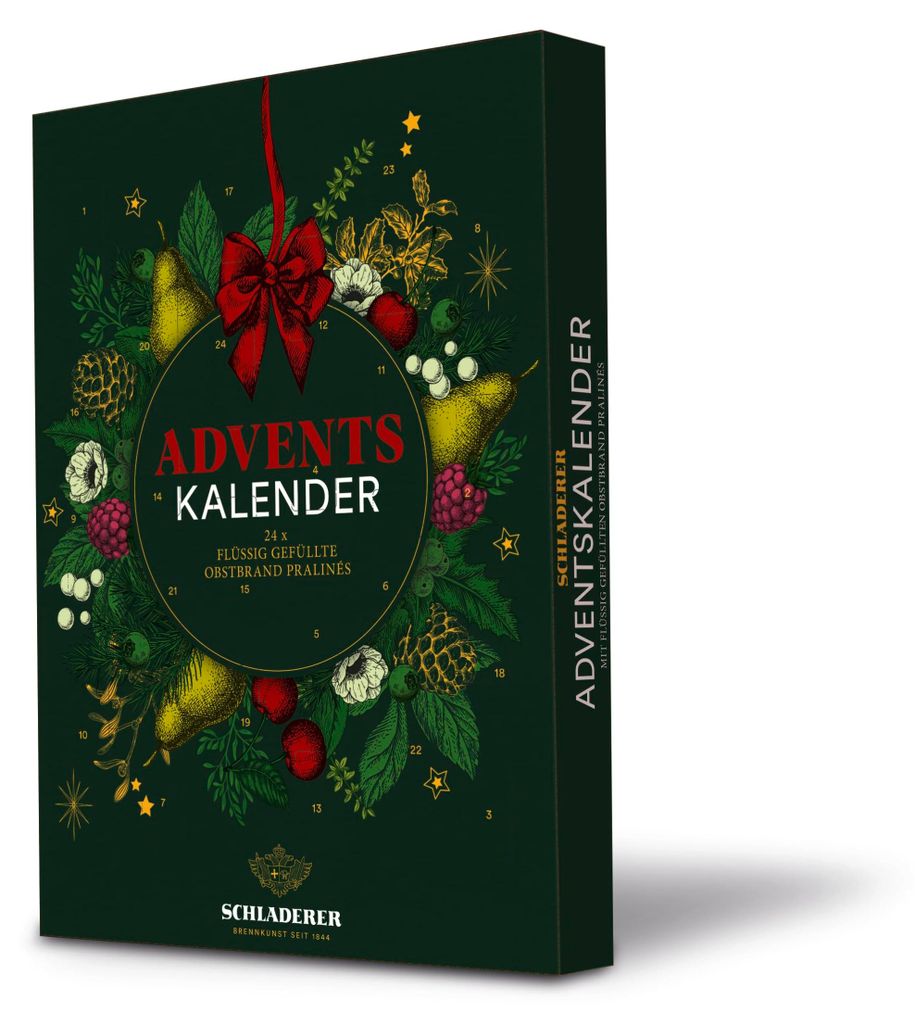 Schladerer Kalendarz Adwentowy Delikatna Mieszanka Zdjęcie produktu 