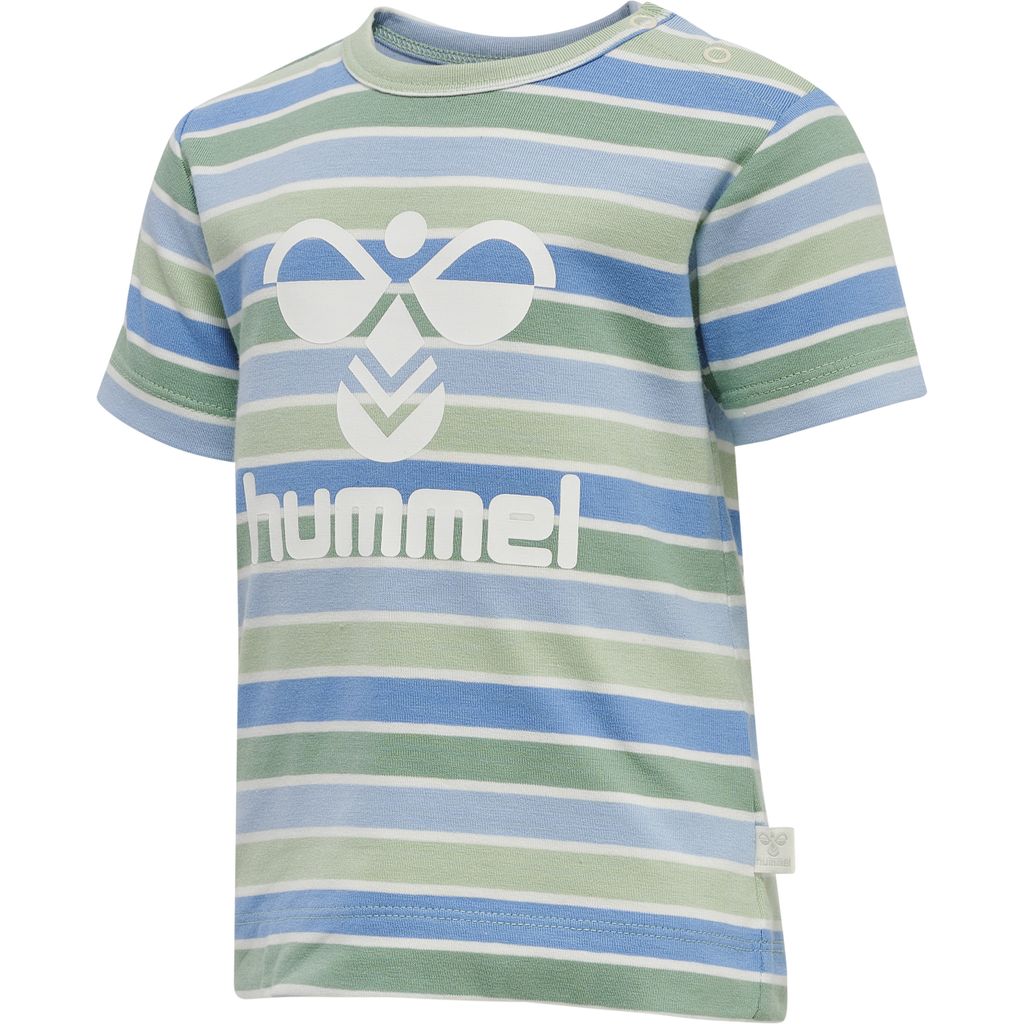 hummel hmlPELLE T-SHIRT S/S - GRAYED JADE - 62