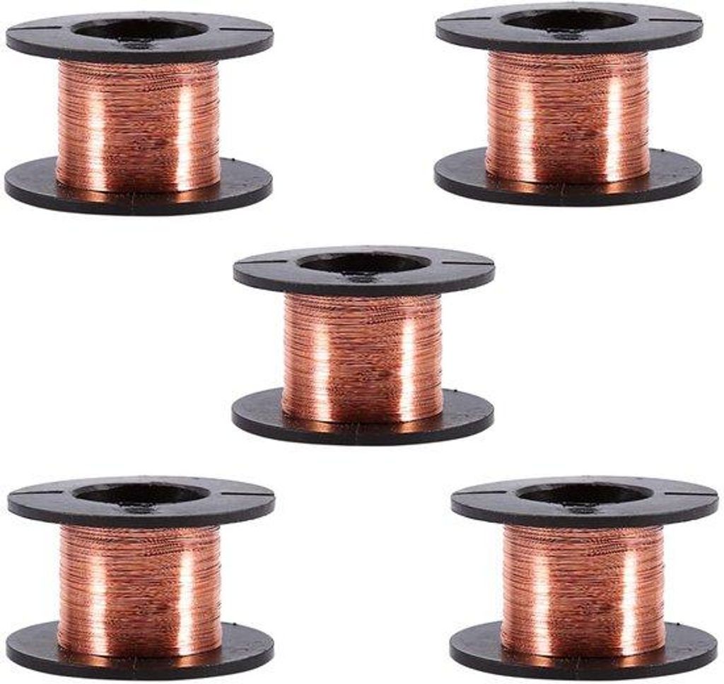 Kupferdraht 0,1mm dünn, 12m Rolle, Lassen, Reparatur