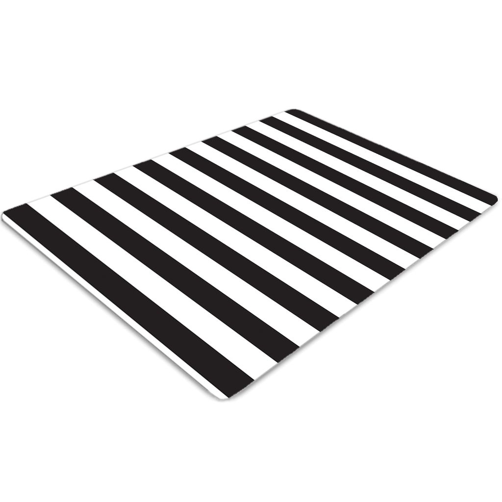 Stuhlunterlage Bürostuhlunterlage 120 cm x 90 cm Bodenmatte Bürostuhlunterlage - Gestreiftes Muster