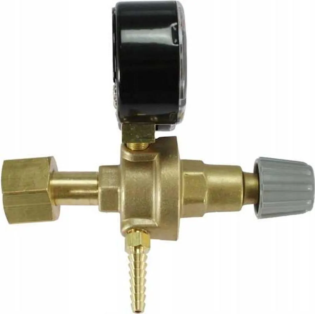 Régulateur de pression CO2 Argon MINI IDEAL double manomètre de débit