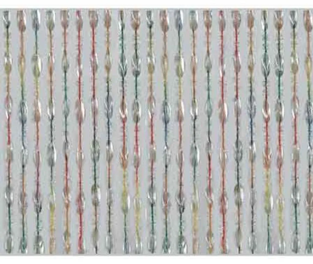 Moustiquaire Soleil 100 x 220 cm à perles denses et cadre de fixation