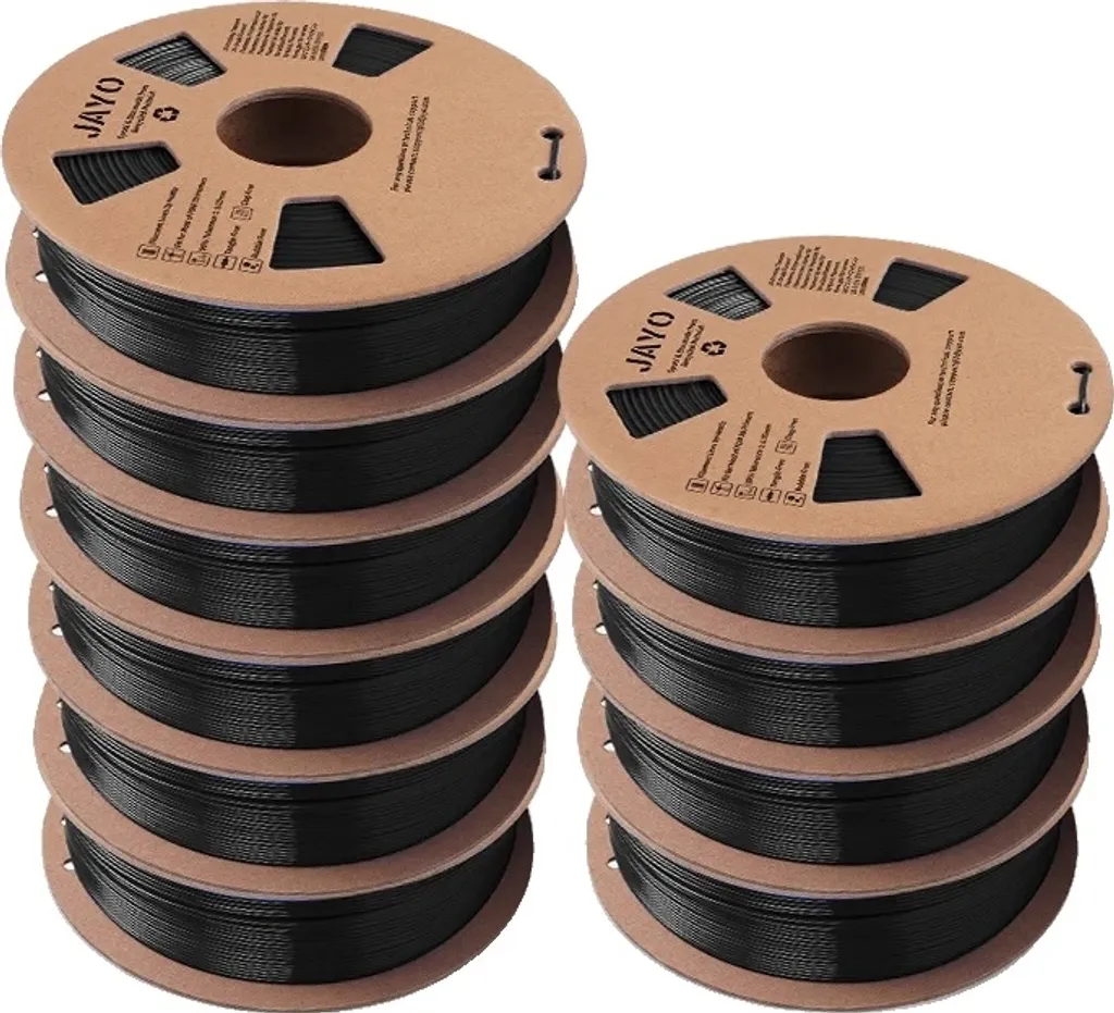 Filament PETG Noir 1.75mm 11kg : Fini le Warping et les Ruptures de Stock