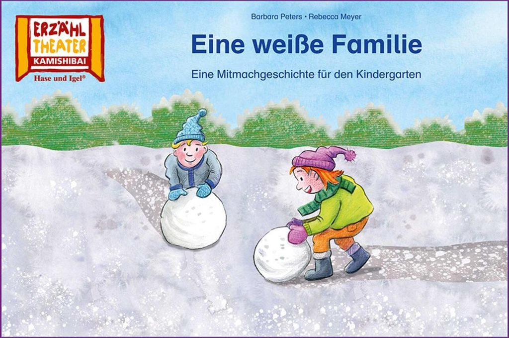 Eine weiße Familie / Kamishibai Bildkarten