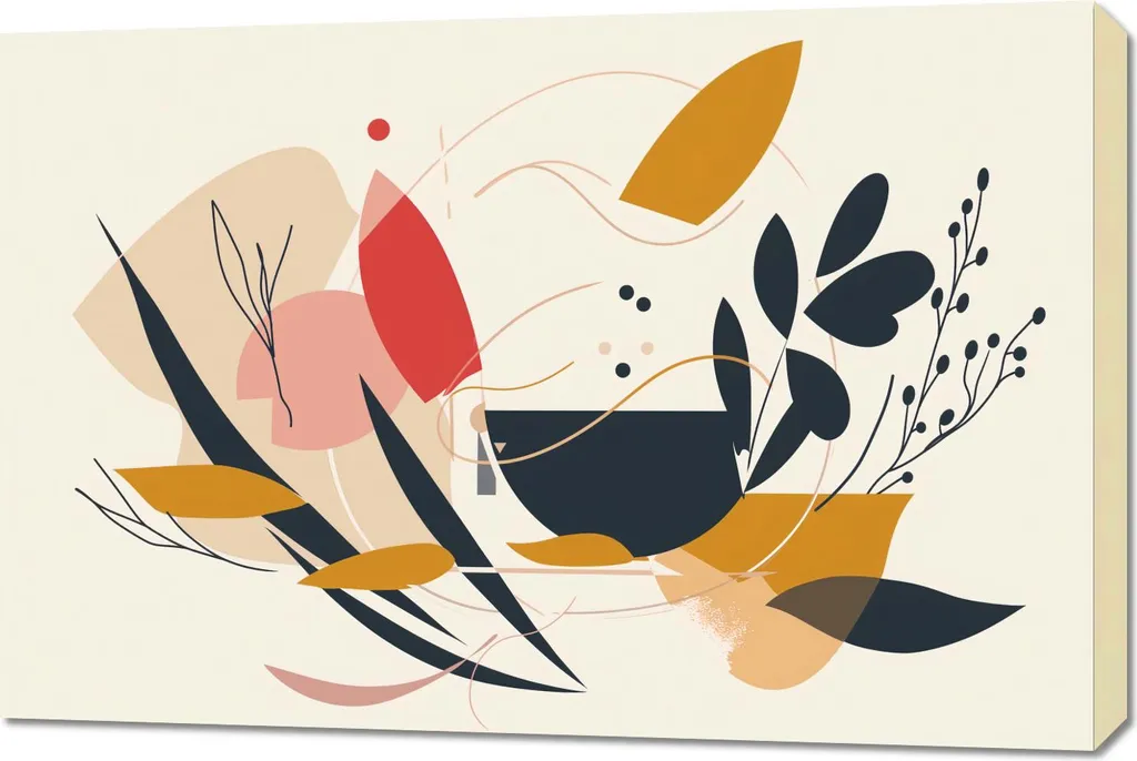 Offerta Quadro Moderno 90x60 Flora Impetuosa | Arredo Casa Economico
