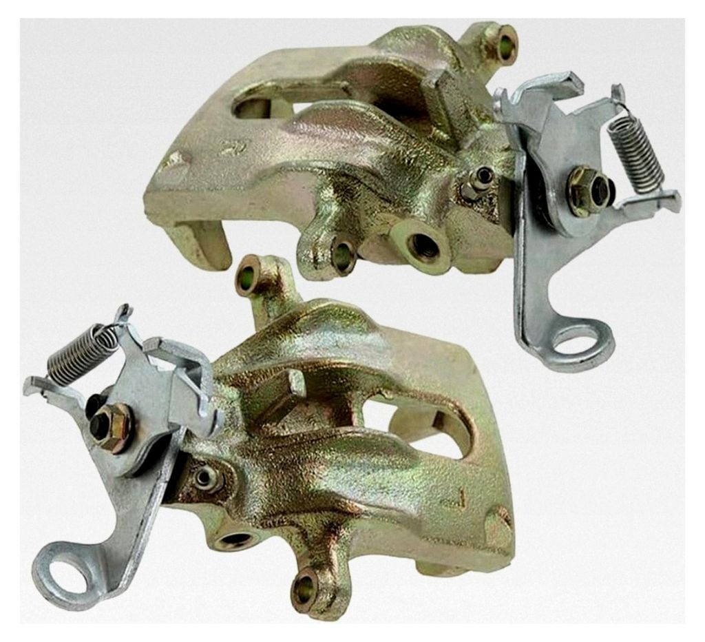 2x Bremssattel hinten links und rechts Bremszange Faustsattel ohne Halter, passend für FORD FOCUS Mk1