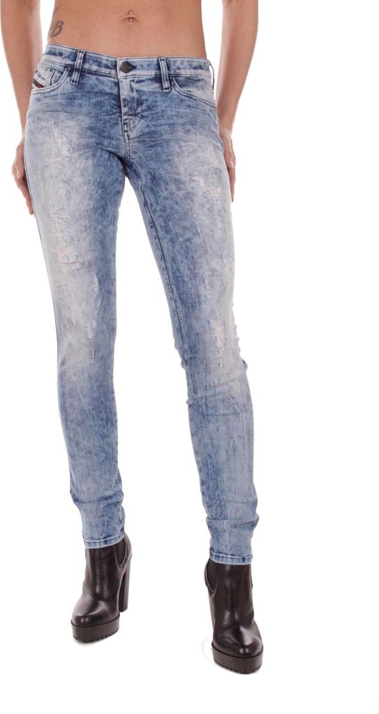 Diesel Skinzee-Low 0851B Stretch Damen Jeans Hose Skinny