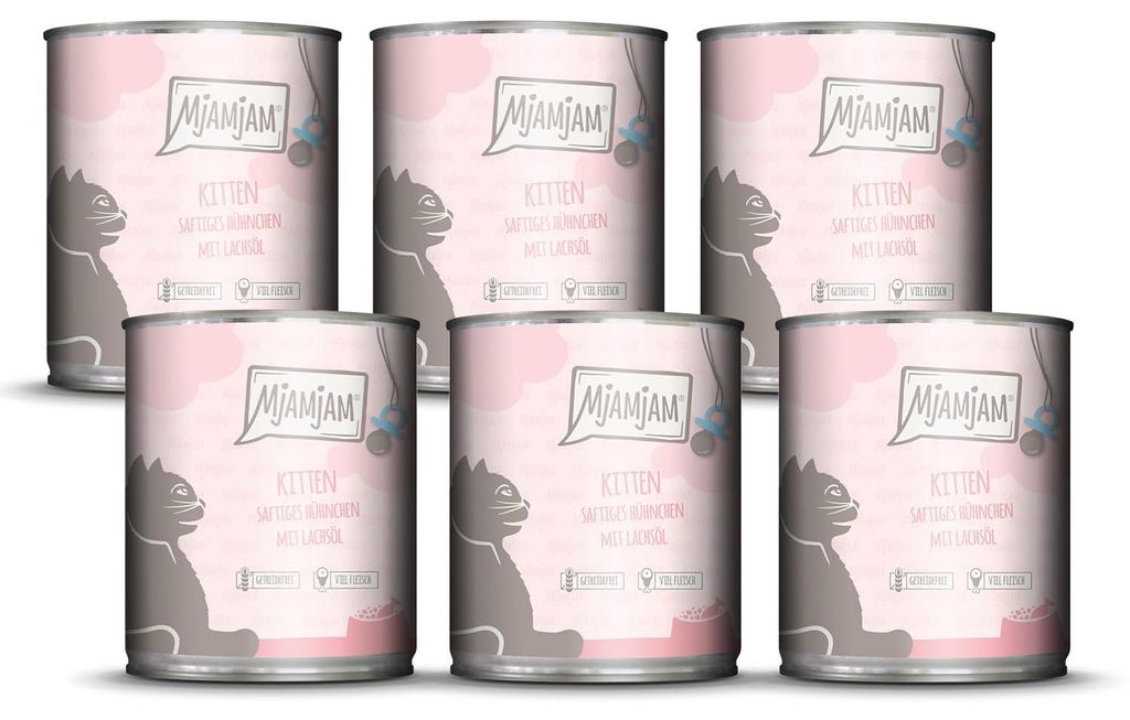 MjAMjAM - Premium Nassfutter für Katzen - Kitten saftiges Produktbild 