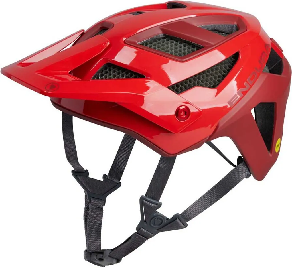 Casque de Vélo Tout-Terrain Endura MT500 MIPS - Taille S-M Coloris Rouge