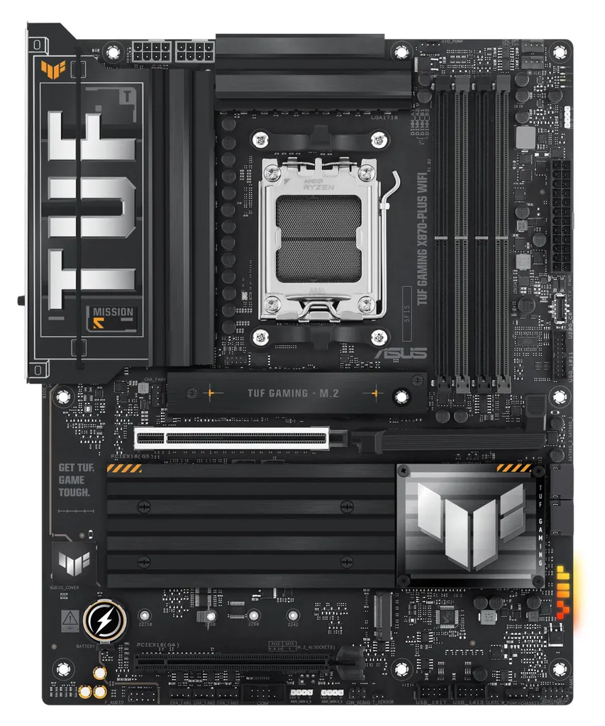 ASUS TUF X870-PLUS WIFI : Carte mère AM5 avec Wi-Fi 7 et ports USB4