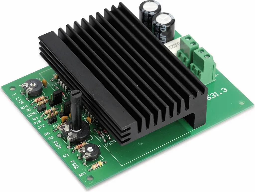 Variateur de tension moteur DC 10A PWM contrôleur de puissance réglable