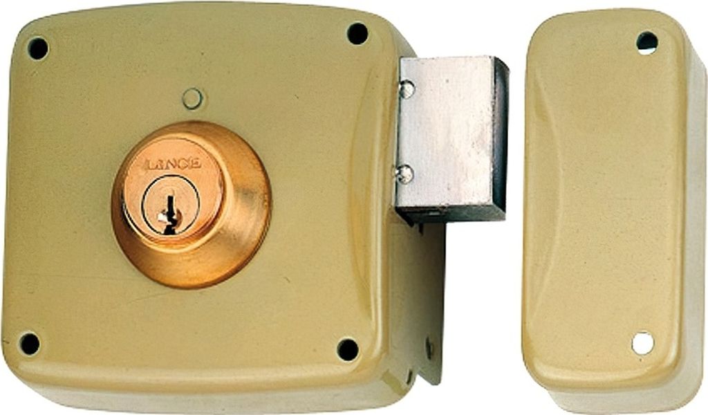 Lince Lock 5124a-95124ahe08i Overlay Stahl links 80 mm