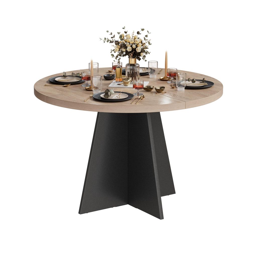 TWSOUL Esstisch Runder Esstisch 100 cm,Küchentisch mit Produktbild 