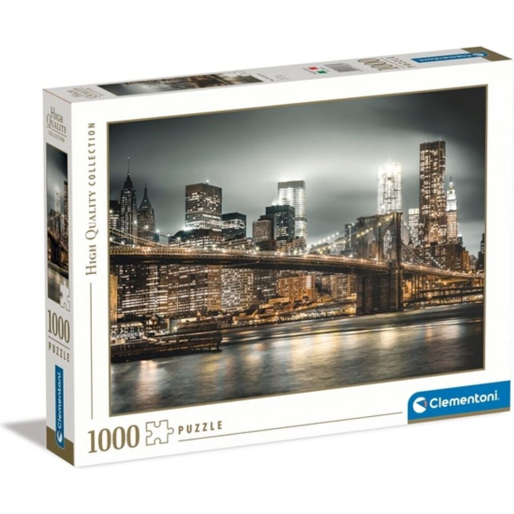 Puzzle Clementoni 39366 - Skyline di New York (1000 pezzi) Immagine del prodotto 