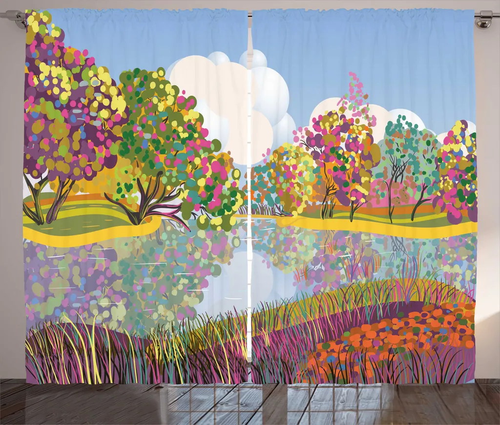 Tende Botaniche ABAKUHAUS 280x245 cm - Look Naturalistico Moderno