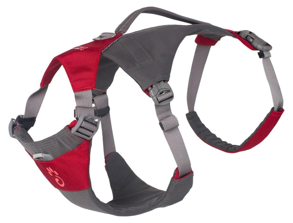 Mountain Paws Hundegeschirr, rot, Large, für Wanderungen, Produktbild 