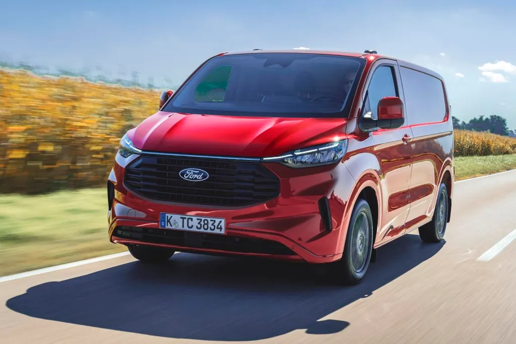Tappeto Gomma Ford Transit Custom 2024 Lato Guida 29cm Clip - 5