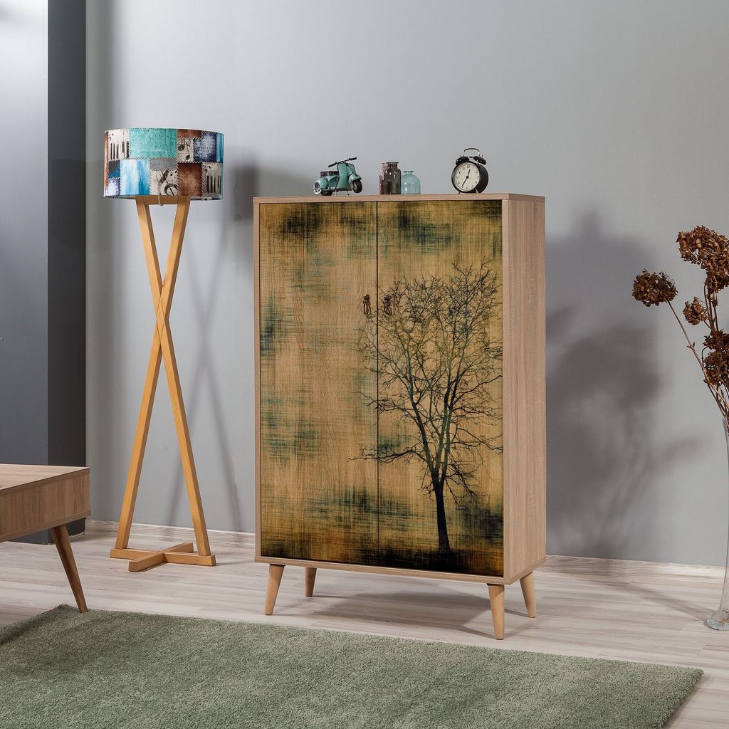 Skye Decor, Multibox - 729, credenza multiuso, rovere Immagine del prodotto 