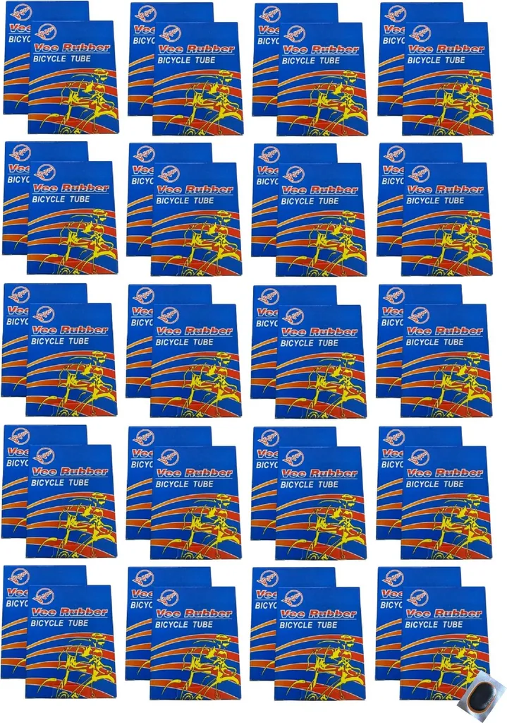 Chambre à Air 16 Pouces Valve Américaine VEE Rubber Lot de 50 Pièces