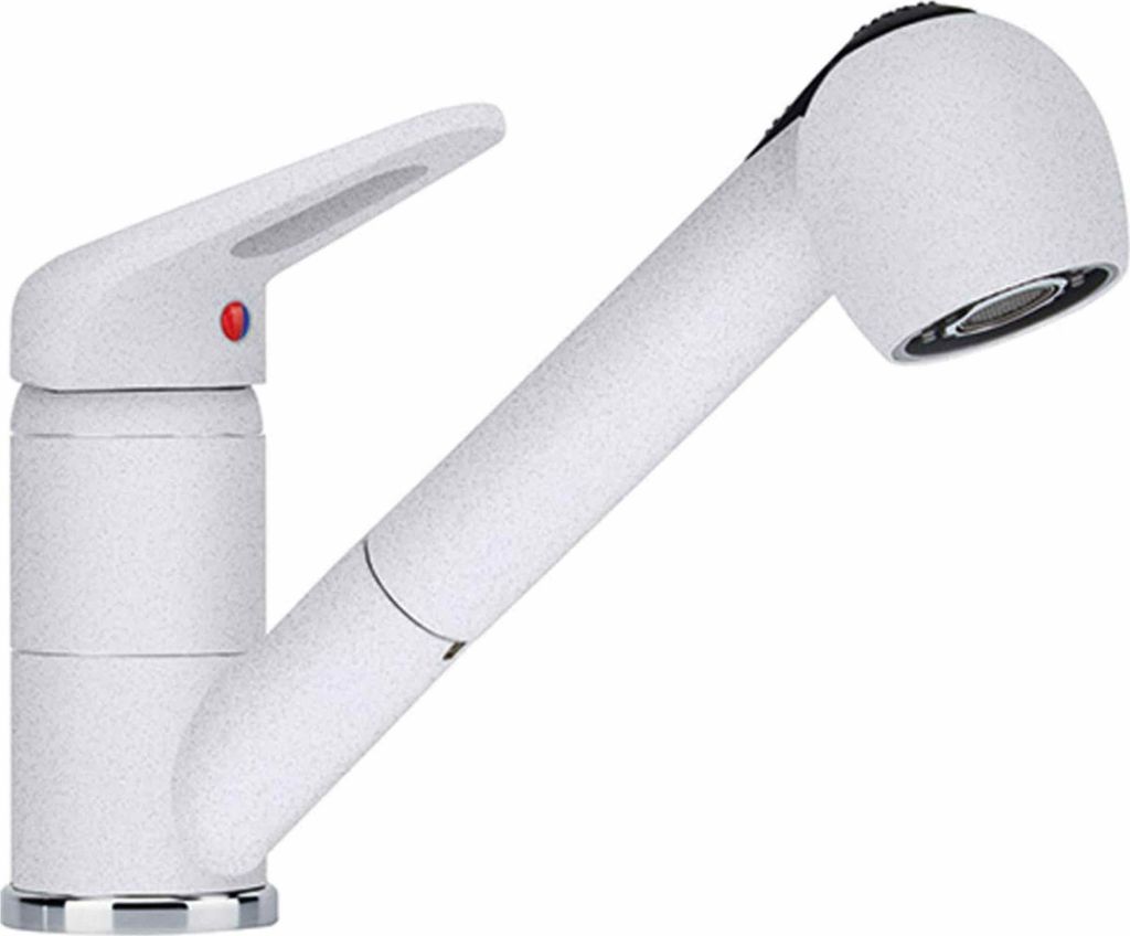 FRANKE Robinet NOVARA-PLUS en GLACIER avec douchette Image du produit 