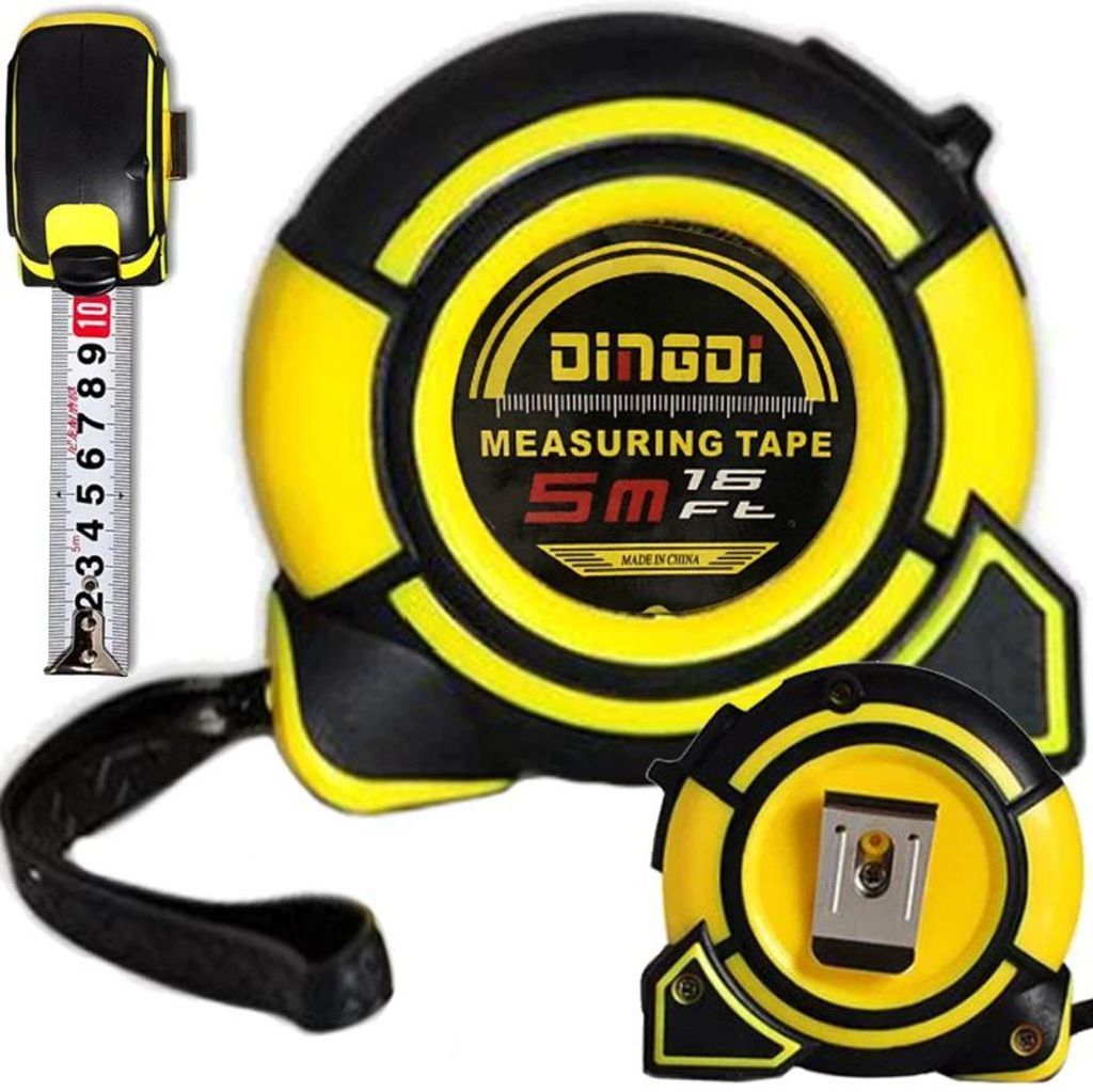 5 m x 25 mm Rollmaßband mit Stahlverschluss