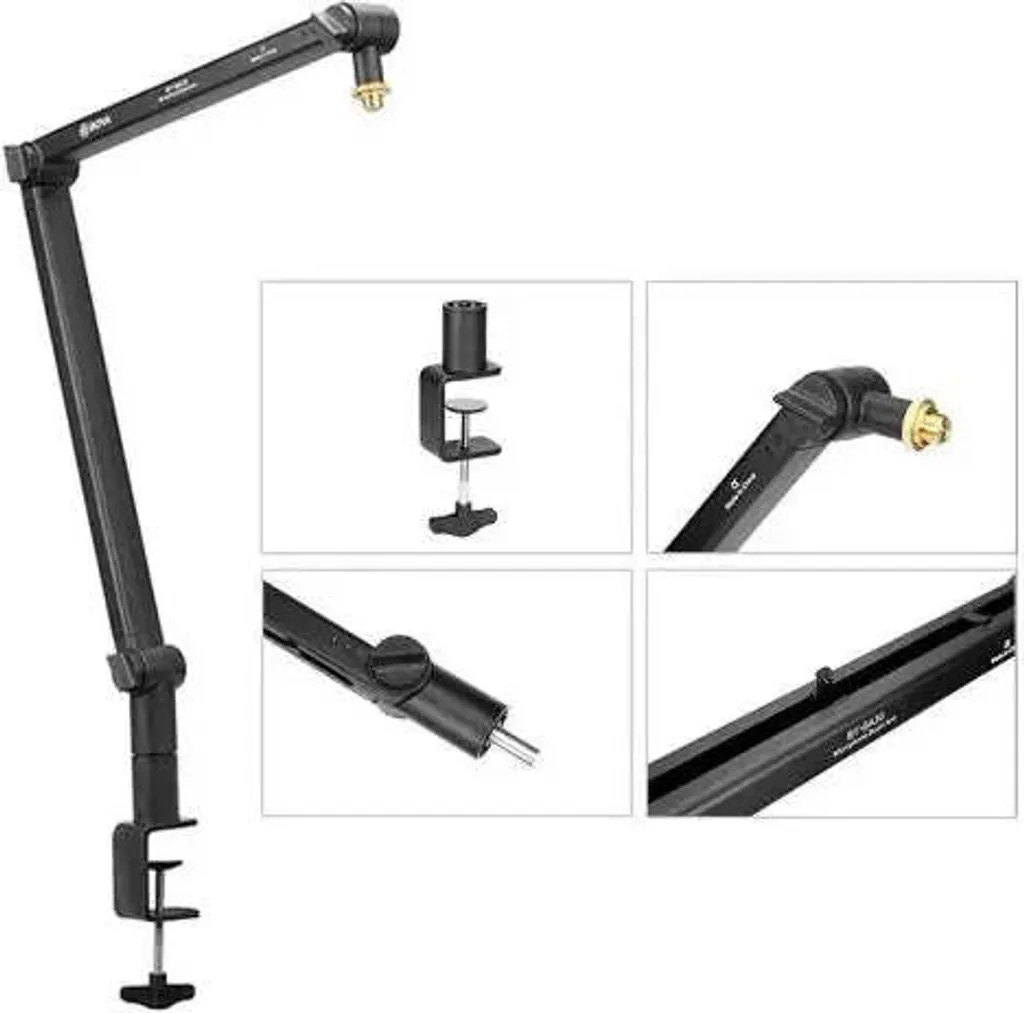 Libérez votre bureau avec le bras de micro Boya BY-BA30 orientable - 3