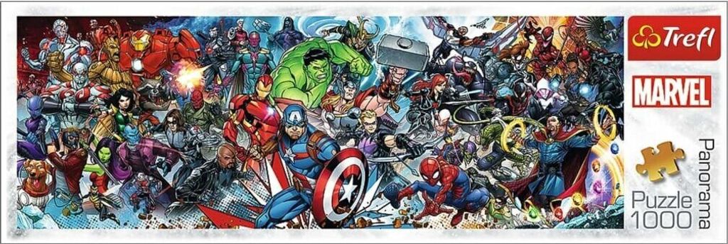TREFL World of Marvel Panoramapuzzle 1000 Teile Produktbild 