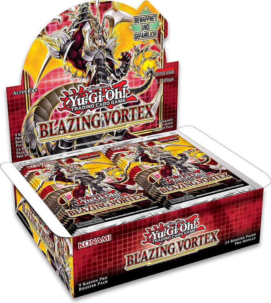Yu-Gi-Oh! Blazing Vortex Booster-Display (24 Booster) - DE Produktbild 
