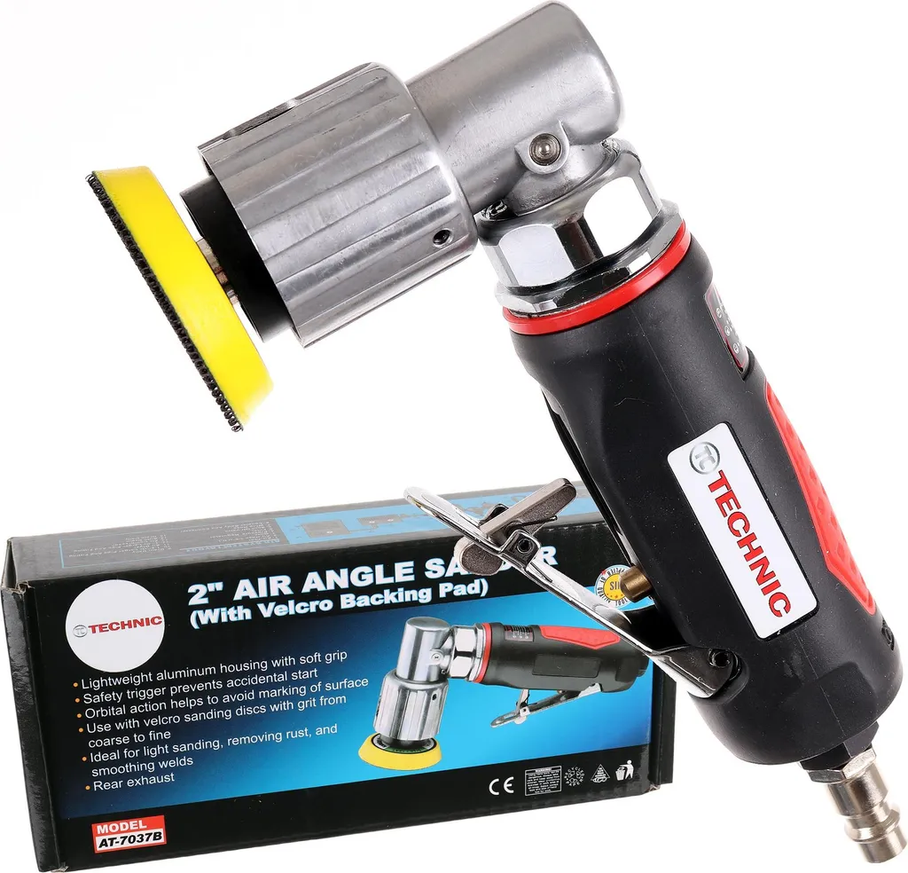 Technic AT-7037B Mini Levigatrice Eccentrica Aria Compressa 50mm