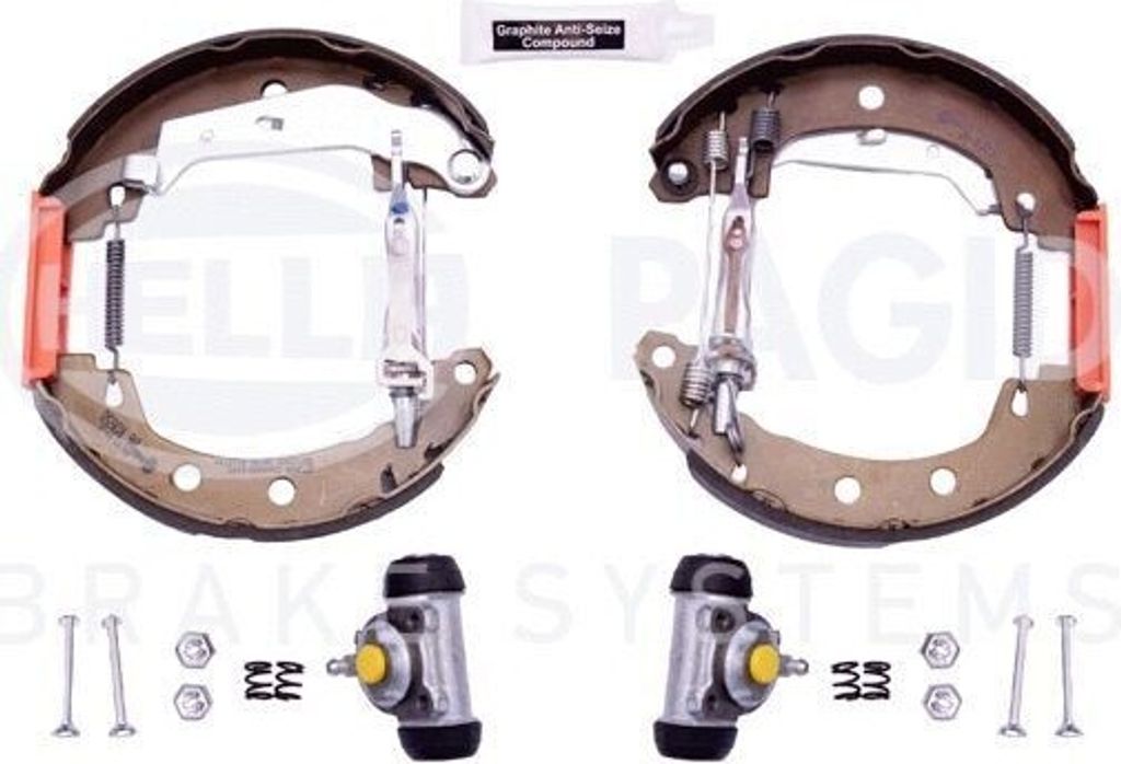 HELLA 8DB 355 004-261 - OE 7701204835 Bremsbelagsatz für Megane I