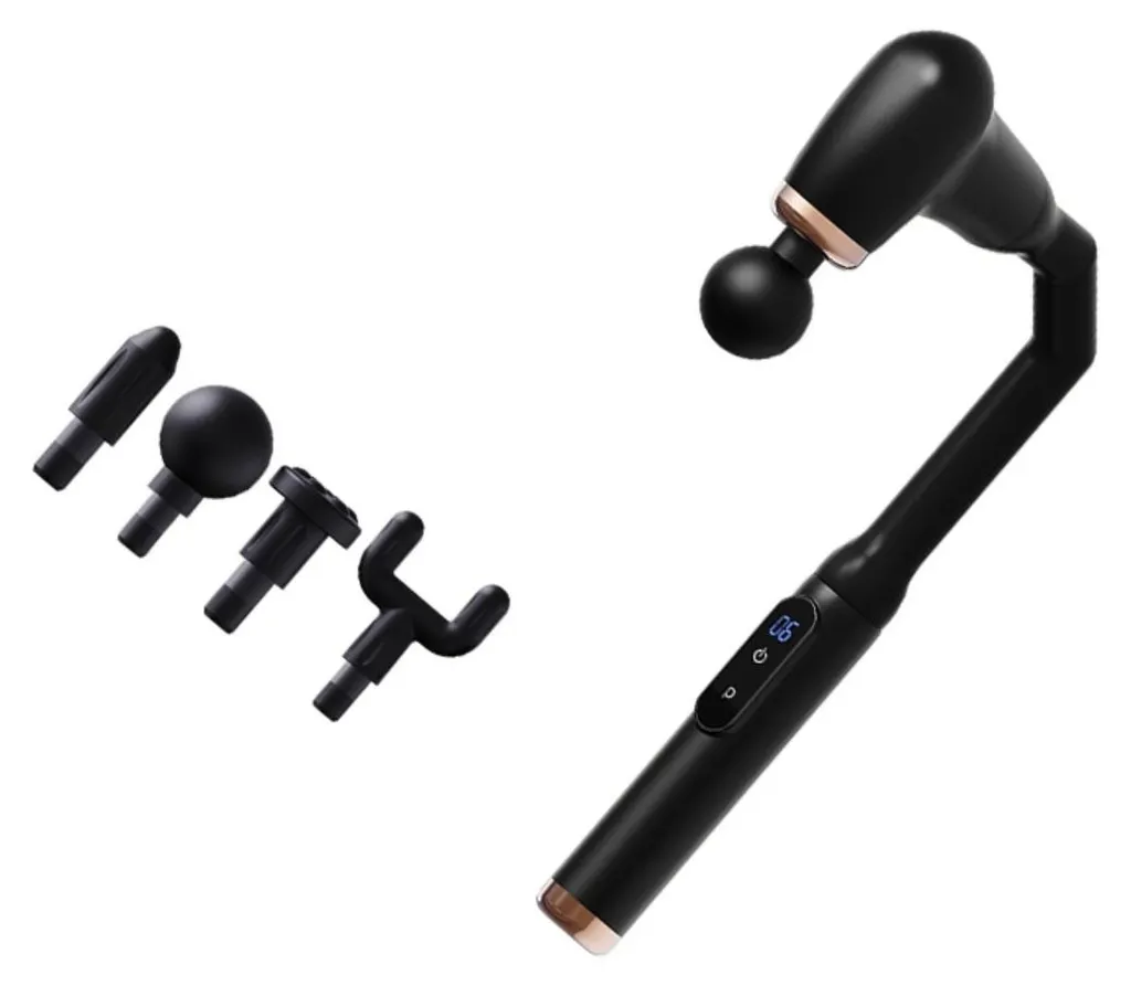 Pistolet de massage pour récupération musculaire - 6 niveaux d'intensité