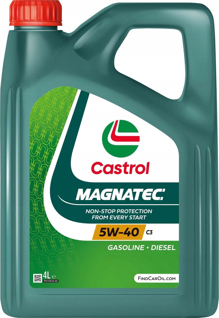 4 Liter CASTROL 5W-40 Magnatec C3 Fiat 9.55535-S2 BMW Produktbild 
