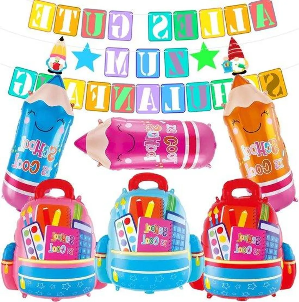 Banderoles Rentrée Scolaire CP - Papier Premium Multicolore - Lot de 2