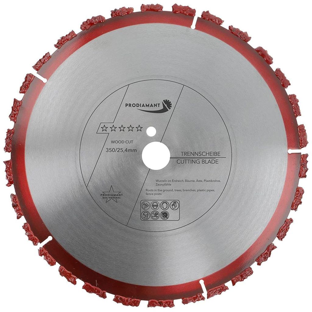 PRODIAMANT HM Trennscheibe 350mm x 25,4mm für Holz und Produktbild 