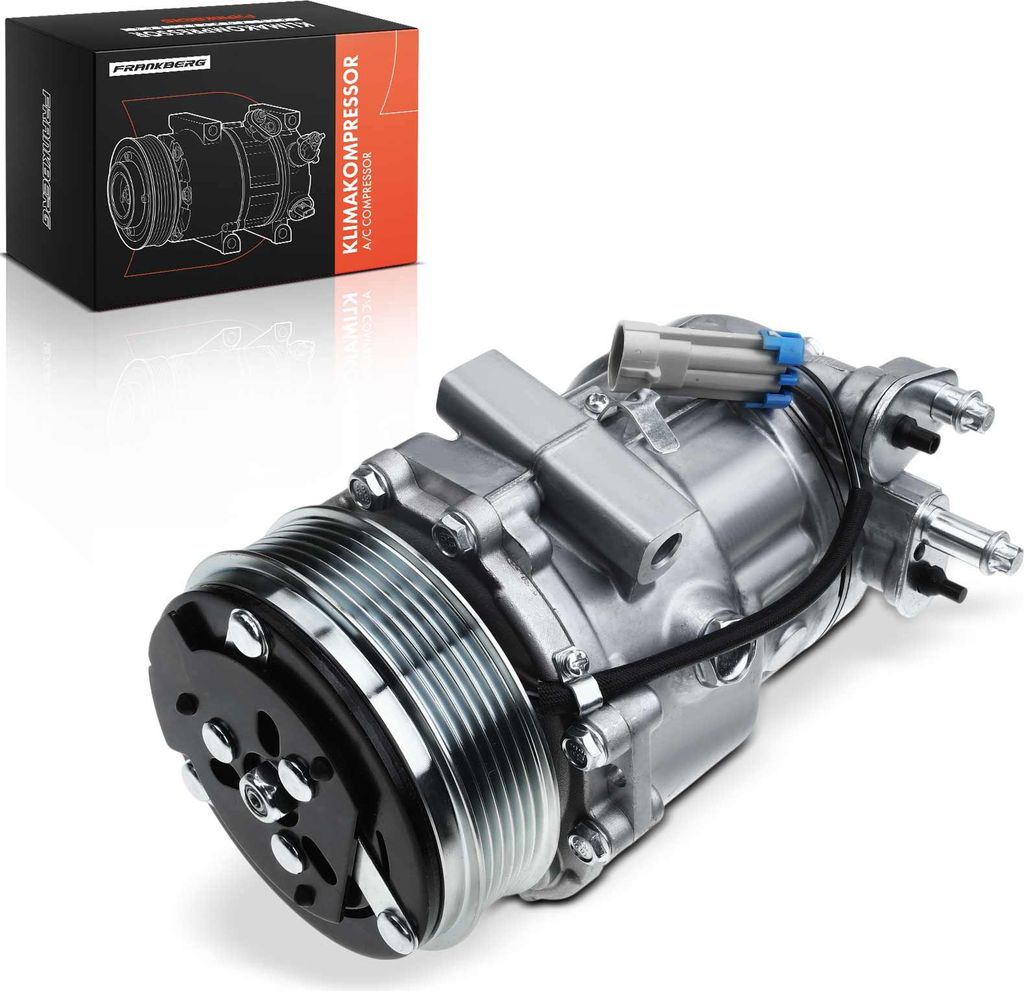 Frankberg 1x Klimakompressor für Opel Combo Corsa C Meriva Suzuki Swift 3 4 1.3L