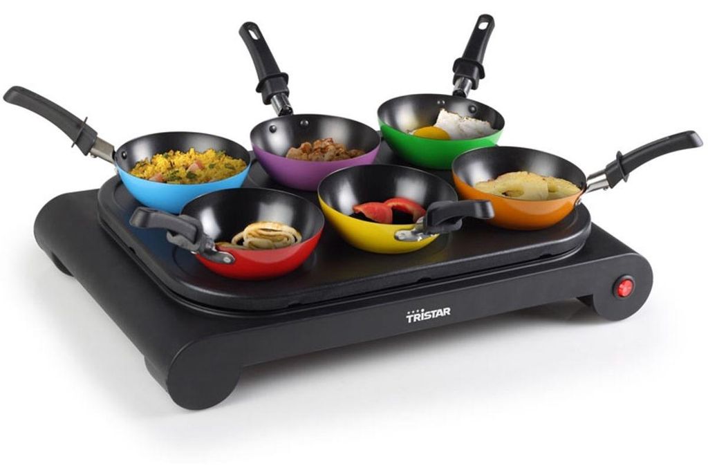Tristar Wok Set 1000 W noir Image du produit 
