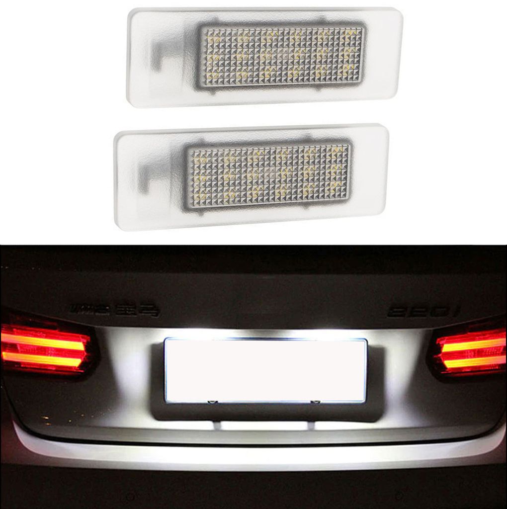2x LED Kennzeichenbeleuchtung SMD für Citroen C2 C3 C4 C5 C6 C8 Evasion Jumpy