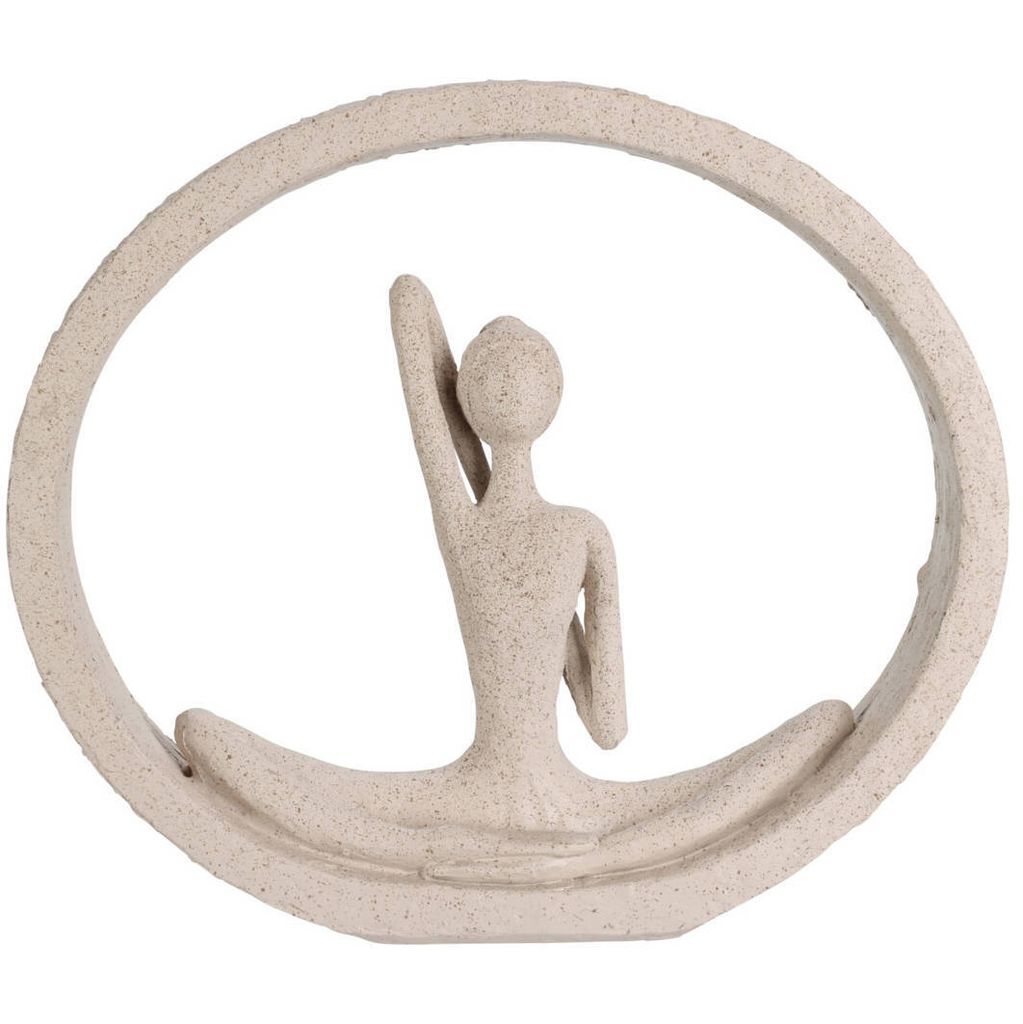 Yoga-Figur, H. 19,5 cm