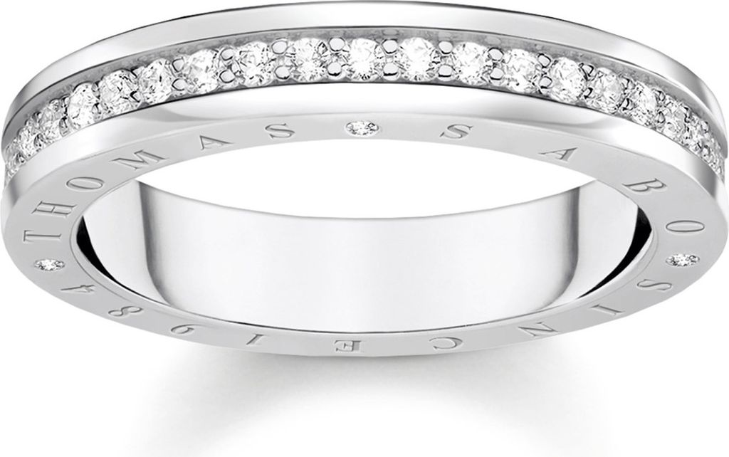 Thomas Sabo Silver Symbols TR2254-051-14 Damenring, Ringgröße:54